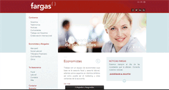 Desktop Screenshot of fargas.com